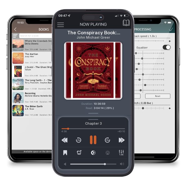 Download fo free audiobook The Conspiracy Book: A Chronological Journey Through Secret Societies and Hidden Histories by John Michael Greer and listen anywhere on your iOS devices in the ListenBook app.