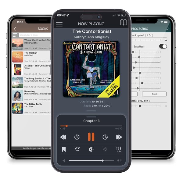 Download fo free audiobook The Contortionist by Kathryn Ann Kingsley and listen anywhere on your iOS devices in the ListenBook app.