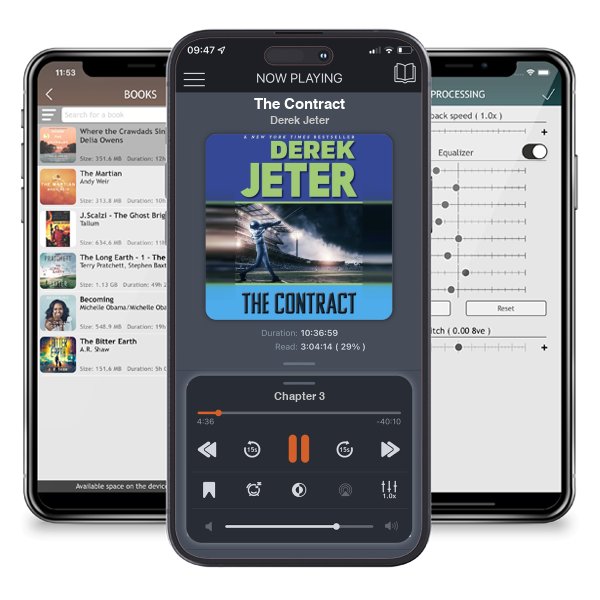 Download fo free audiobook The Contract by Derek Jeter and listen anywhere on your iOS devices in the ListenBook app.