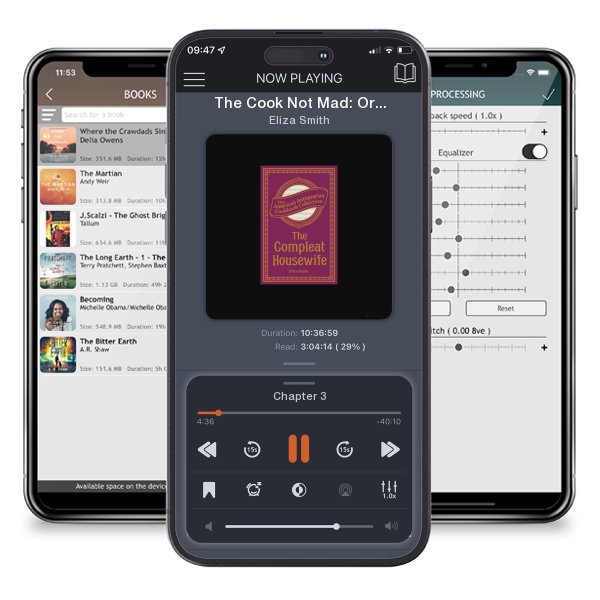 Download fo free audiobook The Cook Not Mad: Or, Rational Cookery by Eliza Smith and listen anywhere on your iOS devices in the ListenBook app.
