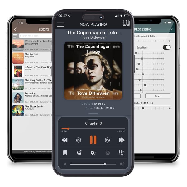 Download fo free audiobook The Copenhagen Trilogy: Childhood; Youth; Dependency by Tove Ditlevsen and listen anywhere on your iOS devices in the ListenBook app.