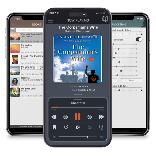 Download fo free audiobook The Corpsman's Wife by Sabine Chennault and listen anywhere on your iOS devices in the ListenBook app.