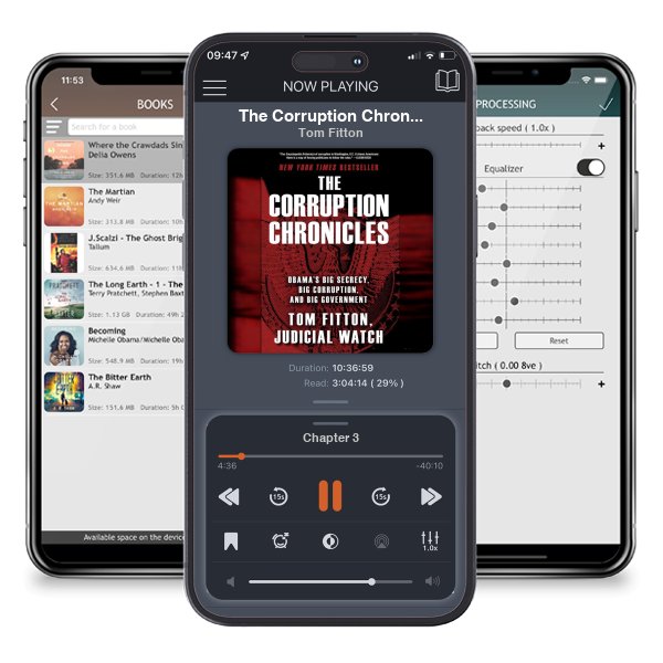 Download fo free audiobook The Corruption Chronicles by Tom Fitton and listen anywhere on your iOS devices in the ListenBook app.