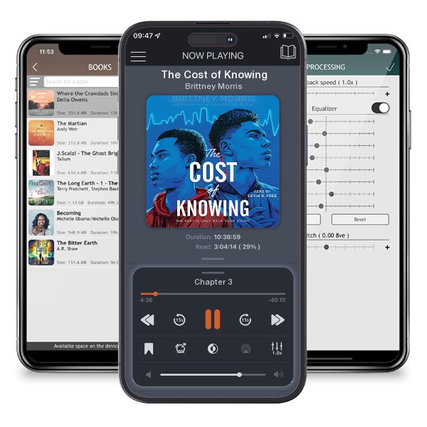 Download fo free audiobook The Cost of Knowing by Brittney Morris and listen anywhere on your iOS devices in the ListenBook app.