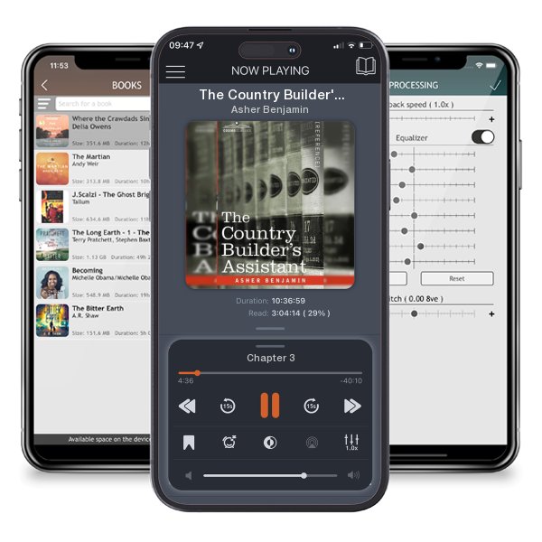 Download fo free audiobook The Country Builder's Assistant by Asher Benjamin and listen anywhere on your iOS devices in the ListenBook app.