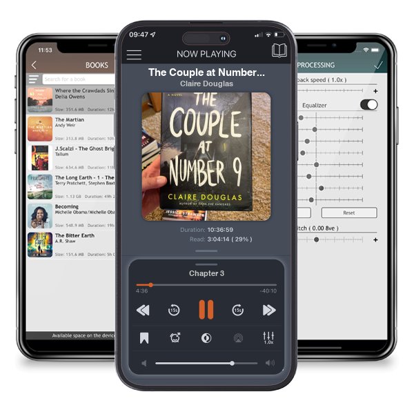 Download fo free audiobook The Couple at Number 9 by Claire Douglas and listen anywhere on your iOS devices in the ListenBook app.