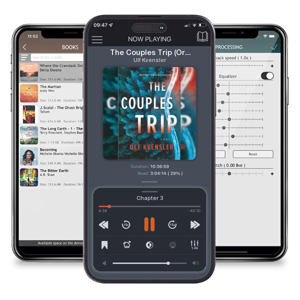 Download fo free audiobook The Couples Trip (Original) by Ulf Kvensler and listen anywhere on your iOS devices in the ListenBook app.