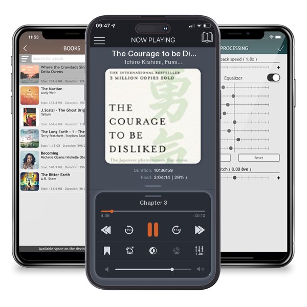 Download fo free audiobook The Courage to be Disliked by Ichiro Kishimi, Fumitake Koga and listen anywhere on your iOS devices in the ListenBook app.