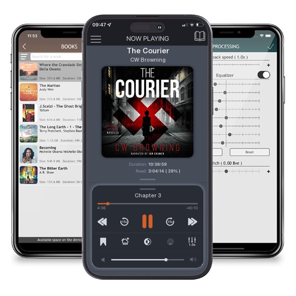 Download fo free audiobook The Courier by CW Browning and listen anywhere on your iOS devices in the ListenBook app.