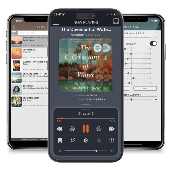 Download fo free audiobook The Covenant of Water (Oprah's Book Club) by Abraham Verghese and listen anywhere on your iOS devices in the ListenBook app.