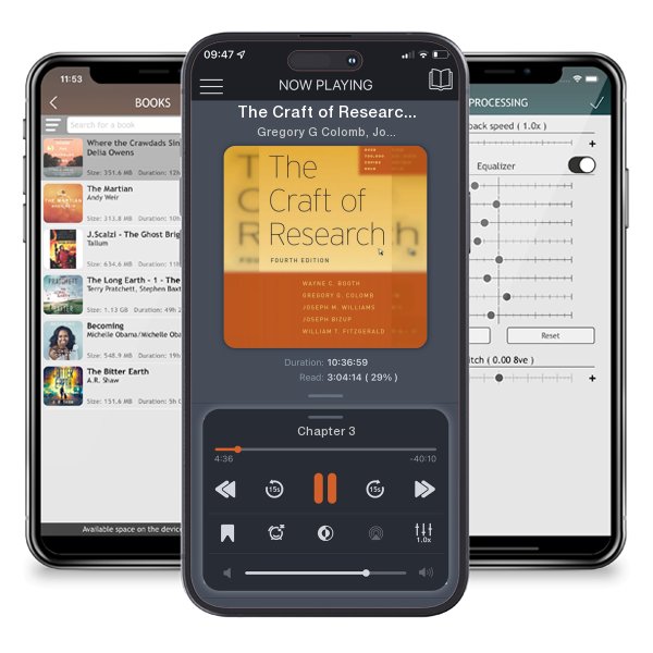 Download fo free audiobook The Craft of Research by Gregory G Colomb, Joseph Bizup,  et al. and listen anywhere on your iOS devices in the ListenBook app.