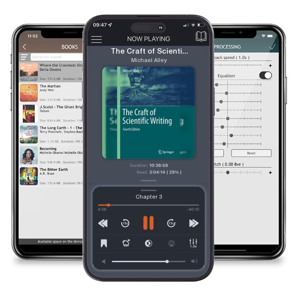 Download fo free audiobook The Craft of Scientific Writing by Michael Alley and listen anywhere on your iOS devices in the ListenBook app.