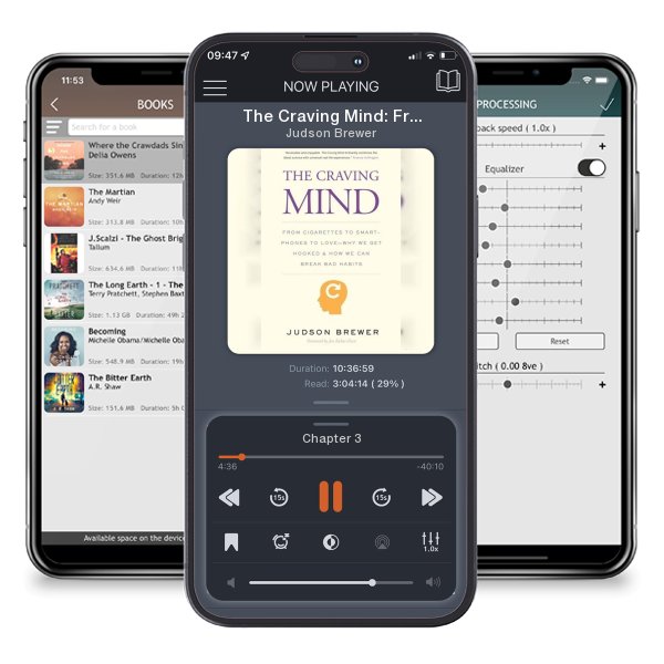 Download fo free audiobook The Craving Mind: From Cigarettes to Smartphones to Love -... by Judson Brewer and listen anywhere on your iOS devices in the ListenBook app.