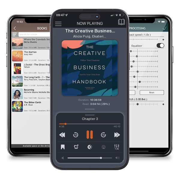 Download fo free audiobook The Creative Business Handbook: Follow Your Passions and Be... by Alicia Puig, Ekaterina Popova, et al. and listen anywhere on your iOS devices in the ListenBook app.