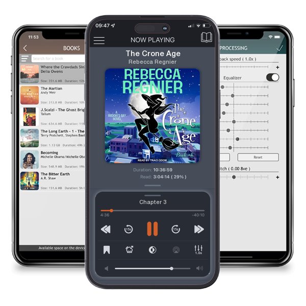 Download fo free audiobook The Crone Age by Rebecca Regnier and listen anywhere on your iOS devices in the ListenBook app.