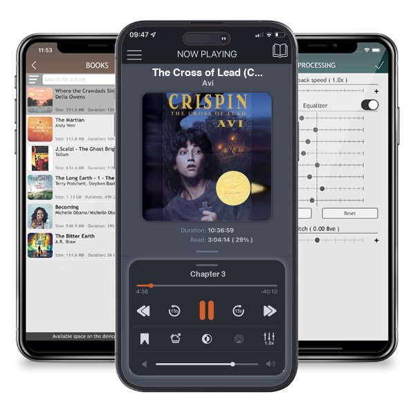 Download fo free audiobook The Cross of Lead (Crispin, #1) by Avi and listen anywhere on your iOS devices in the ListenBook app.