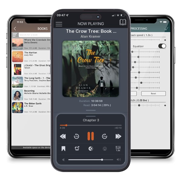Download fo free audiobook The Crow Tree: Book 1 in the Magical Midland Forest Series by Alan Kramer and listen anywhere on your iOS devices in the ListenBook app.