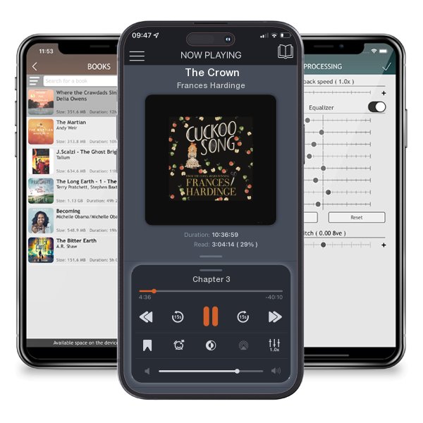 Download fo free audiobook The Crown by Frances Hardinge and listen anywhere on your iOS devices in the ListenBook app.