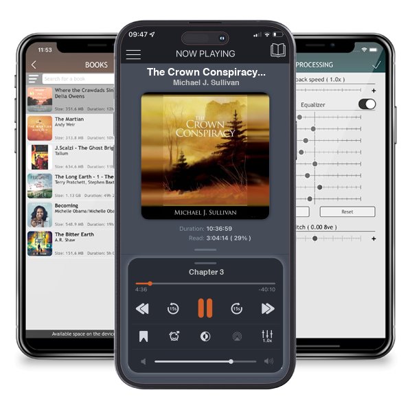 Download fo free audiobook The Crown Conspiracy (The Riyria Revelations, #1) by Michael J. Sullivan and listen anywhere on your iOS devices in the ListenBook app.
