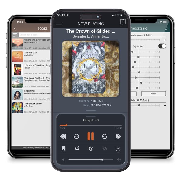 Download fo free audiobook The Crown of Gilded Bones by Jennifer L. Armentrout and listen anywhere on your iOS devices in the ListenBook app.