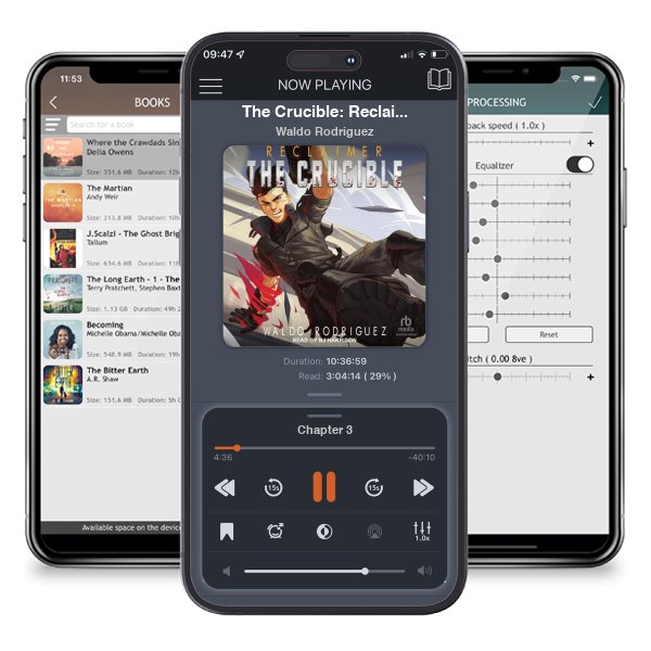 Download fo free audiobook The Crucible: Reclaimer, Book 1 by Waldo Rodriguez and listen anywhere on your iOS devices in the ListenBook app.