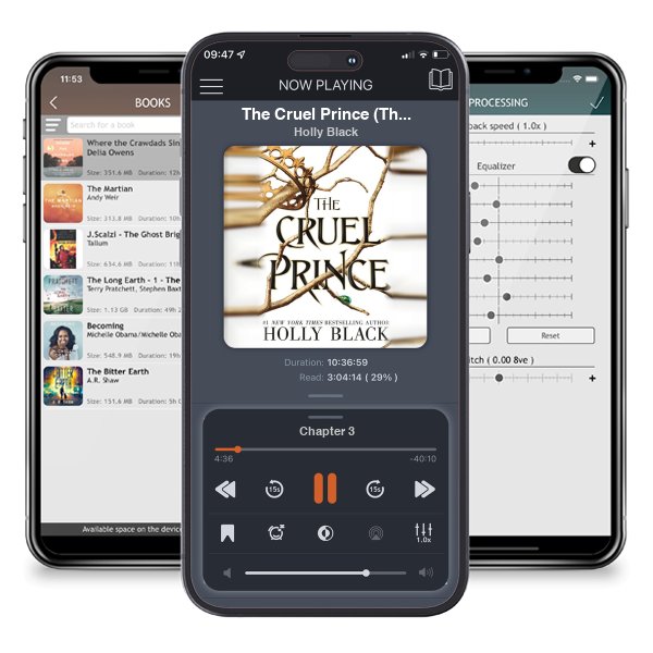 Download fo free audiobook The Cruel Prince (The Folk of the Air, #1) by Holly Black and listen anywhere on your iOS devices in the ListenBook app.