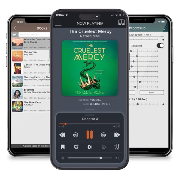 Download fo free audiobook The Cruelest Mercy by Natalie Mae and listen anywhere on your iOS devices in the ListenBook app.