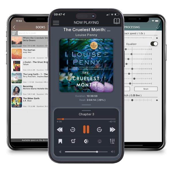 Download fo free audiobook The Cruelest Month: A Chief Inspector Gamache Novel by Louise Penny and listen anywhere on your iOS devices in the ListenBook app.