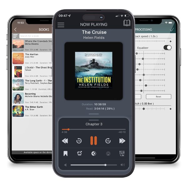Download fo free audiobook The Cruise by Helen Fields and listen anywhere on your iOS devices in the ListenBook app.