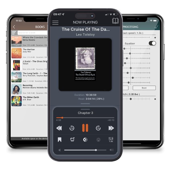Download fo free audiobook The Cruise Of The Dazzler: “You can't wait for inspiration. You have to go after it with a club.” by Leo Tolstoy and listen anywhere on your iOS devices in the ListenBook app.