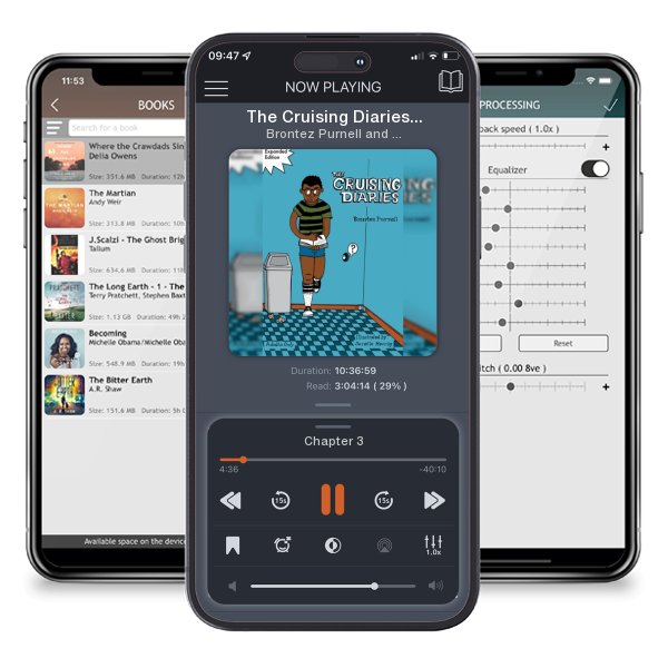 Download fo free audiobook The Cruising Diaries: Expanded Edition by Brontez Purnell and Janelle Hessig and listen anywhere on your iOS devices in the ListenBook app.