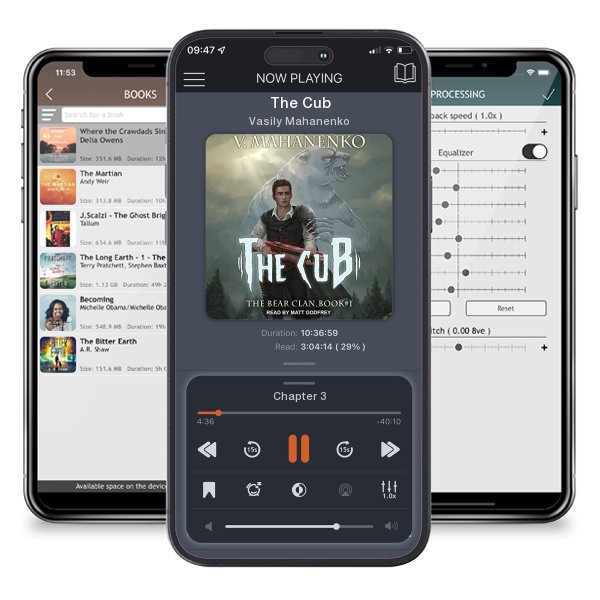 Download fo free audiobook The Cub by Vasily Mahanenko and listen anywhere on your iOS devices in the ListenBook app.