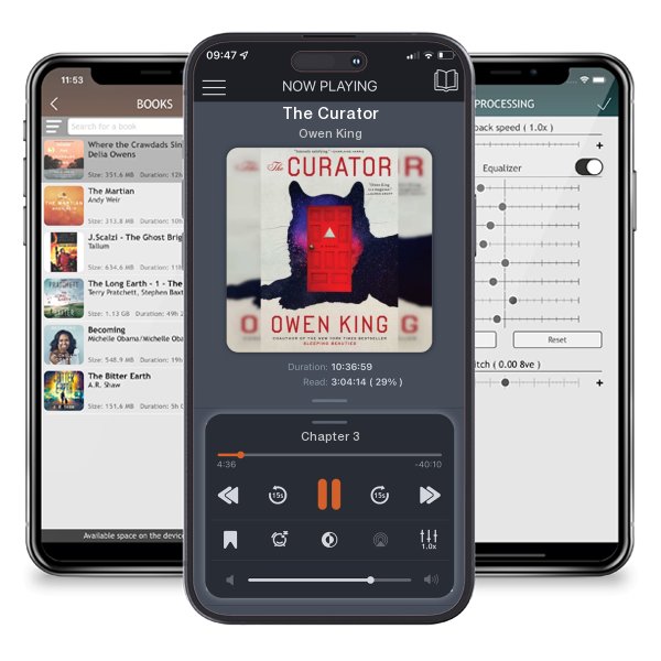 Download fo free audiobook The Curator by Owen King and listen anywhere on your iOS devices in the ListenBook app.