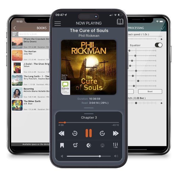 Download fo free audiobook The Cure of Souls by Phil Rickman and listen anywhere on your iOS devices in the ListenBook app.