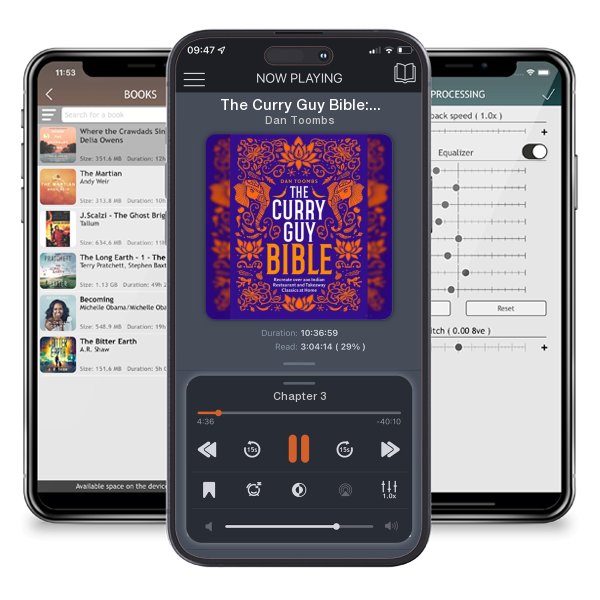 Download fo free audiobook The Curry Guy Bible: Recreate Over 200 Indian Restaurant and... by Dan Toombs and listen anywhere on your iOS devices in the ListenBook app.