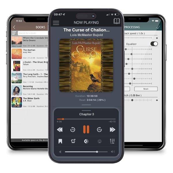 Download fo free audiobook The Curse of Chalion (World of the Five Gods, #1) by Lois McMaster Bujold and listen anywhere on your iOS devices in the ListenBook app.