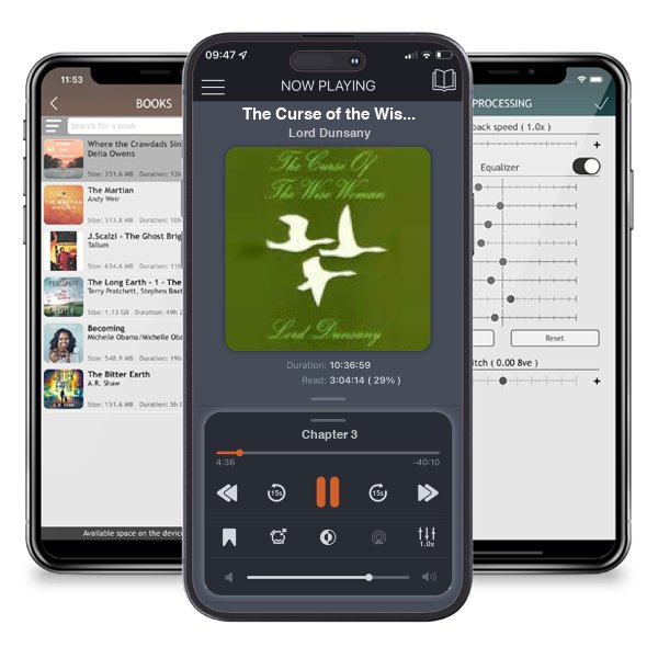 Download fo free audiobook The Curse of the Wise Woman by Lord Dunsany and listen anywhere on your iOS devices in the ListenBook app.
