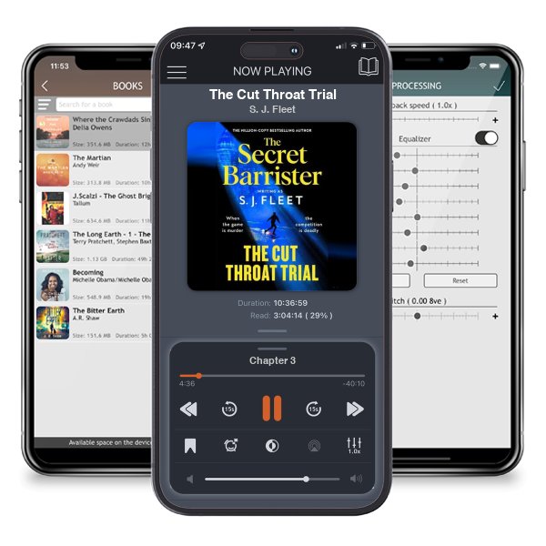 Download fo free audiobook The Cut Throat Trial by S. J. Fleet and listen anywhere on your iOS devices in the ListenBook app.