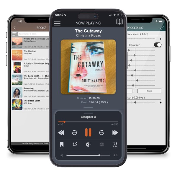 Download fo free audiobook The Cutaway by Christina Kovac and listen anywhere on your iOS devices in the ListenBook app.