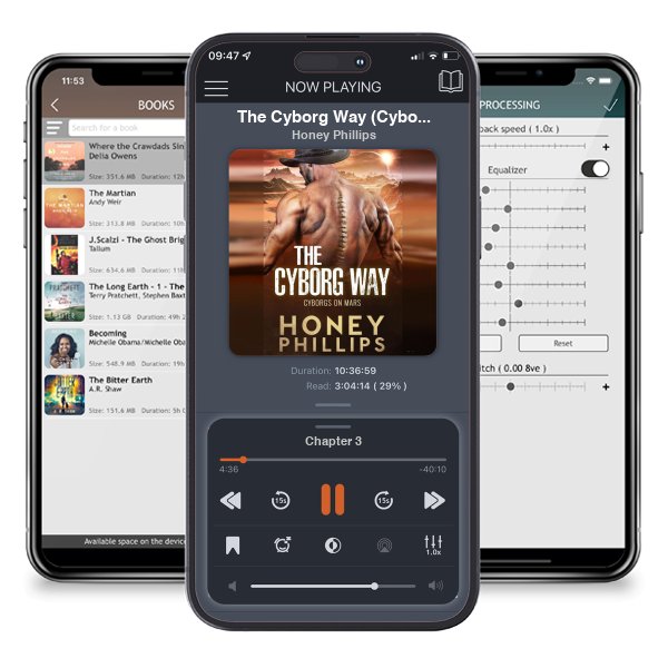 Download fo free audiobook The Cyborg Way (Cyborgs on Mars) by Honey Phillips and listen anywhere on your iOS devices in the ListenBook app.