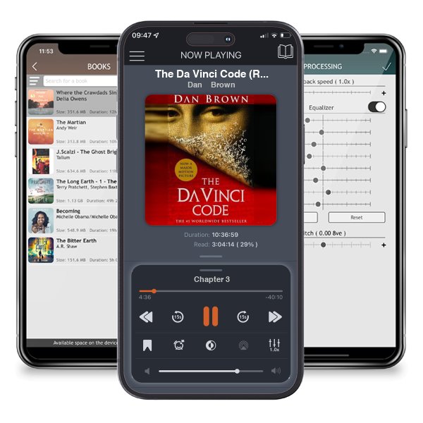 Download fo free audiobook The Da Vinci Code (Robert Langdon, #2) by Dan Brown and listen anywhere on your iOS devices in the ListenBook app.