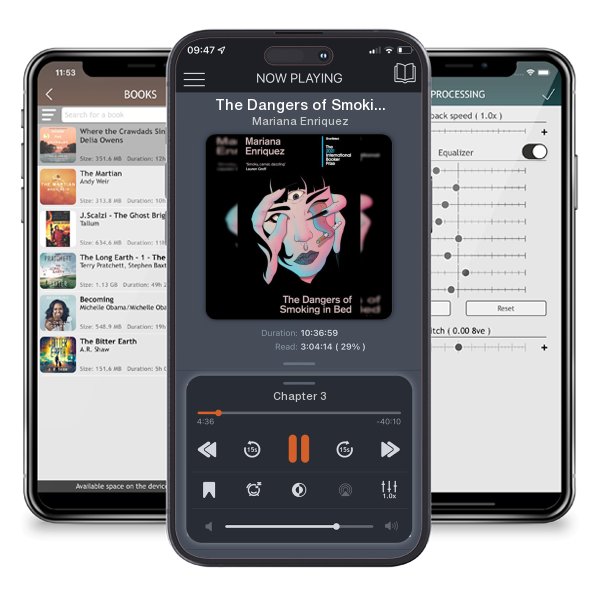 Download fo free audiobook The Dangers of Smoking in Bed by Mariana Enriquez and listen anywhere on your iOS devices in the ListenBook app.