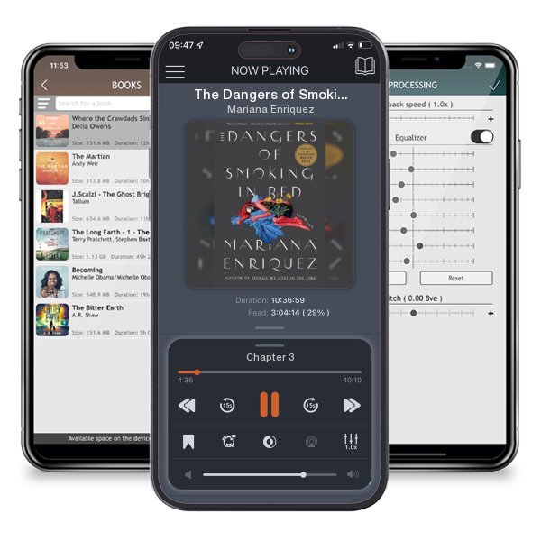 Download fo free audiobook The Dangers of Smoking in Bed: Stories by Mariana Enriquez and listen anywhere on your iOS devices in the ListenBook app.