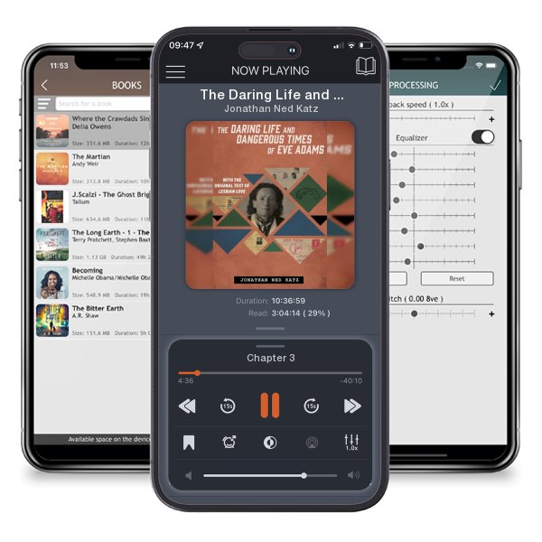 Download fo free audiobook The Daring Life and Dangerous Times of Eve Adams by Jonathan Ned Katz and listen anywhere on your iOS devices in the ListenBook app.