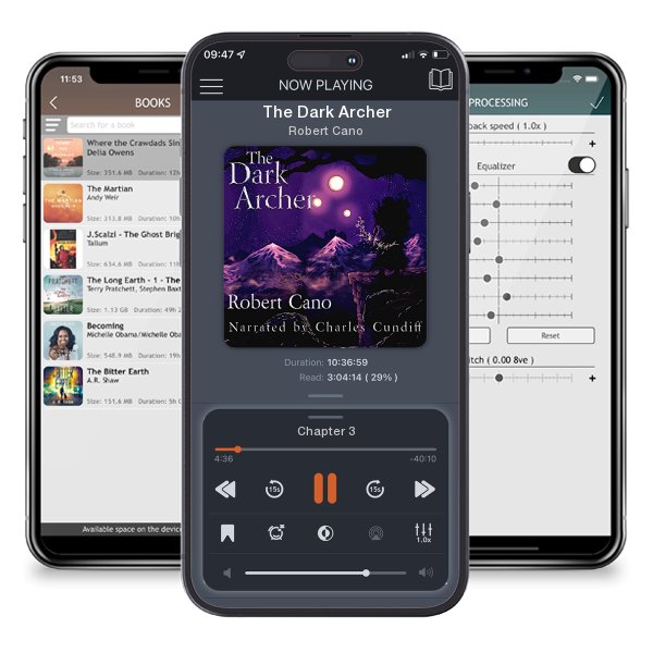 Download fo free audiobook The Dark Archer by Robert Cano and listen anywhere on your iOS devices in the ListenBook app.