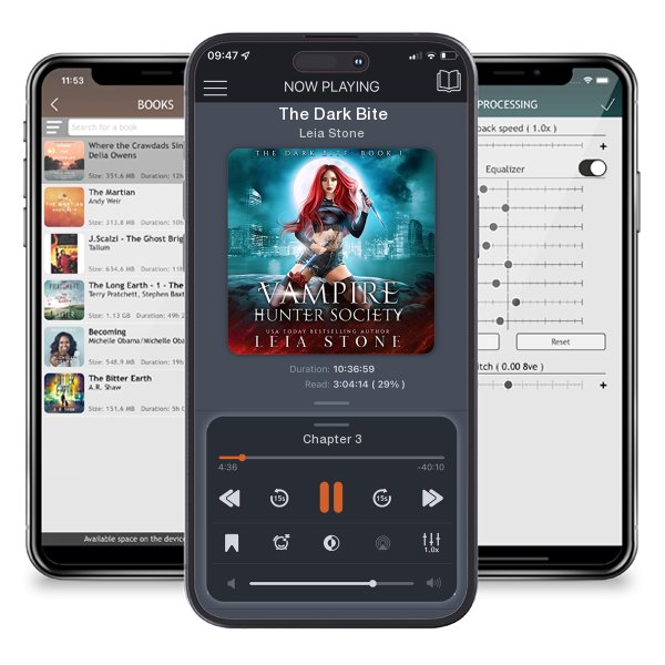 Download fo free audiobook The Dark Bite by Leia Stone and listen anywhere on your iOS devices in the ListenBook app.