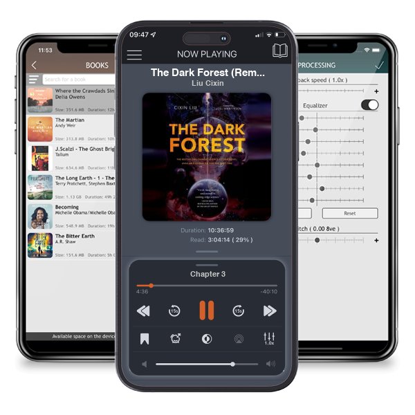 Download fo free audiobook The Dark Forest (Remembrance of Earth’s Past, #2) by Liu Cixin and listen anywhere on your iOS devices in the ListenBook app.