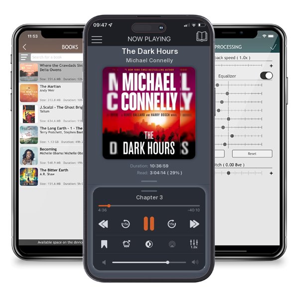 Download fo free audiobook The Dark Hours by Michael Connelly and listen anywhere on your iOS devices in the ListenBook app.