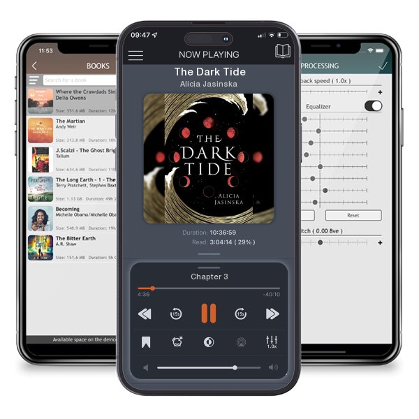 Download fo free audiobook The Dark Tide by Alicia Jasinska and listen anywhere on your iOS devices in the ListenBook app.
