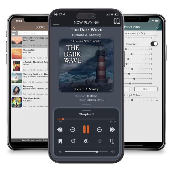 Download fo free audiobook The Dark Wave by Richard A. Stanley and listen anywhere on your iOS devices in the ListenBook app.